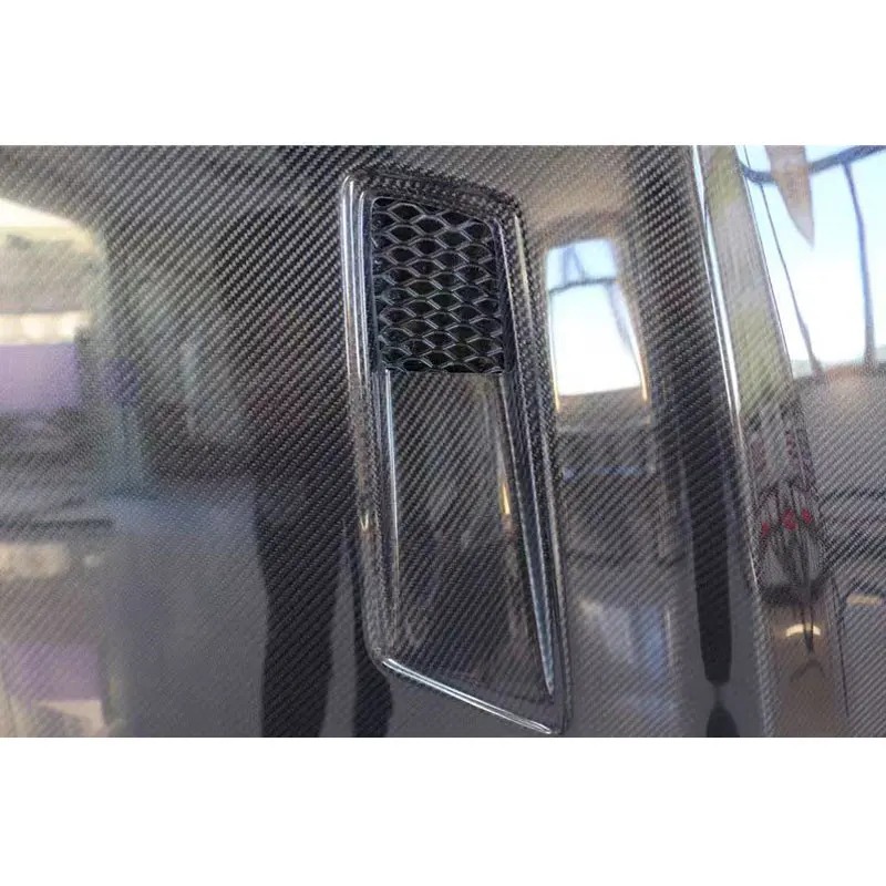 New Carbon Fiber Engine Hood Cover for  C Class W204 2008-2010